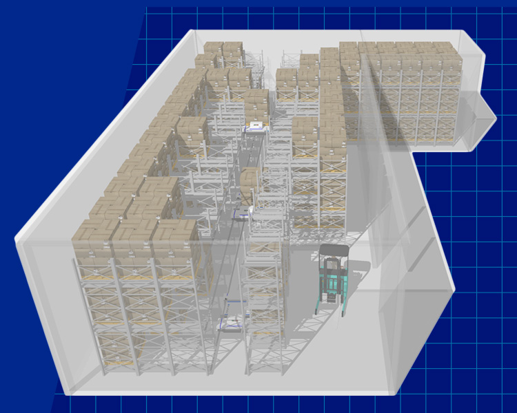 Flexibility Build optimum system for space and operations at logistics sites